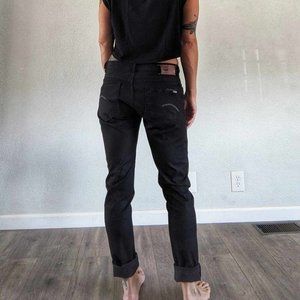G-Star Raw 3301 Slim Jeans. Black. Size 30